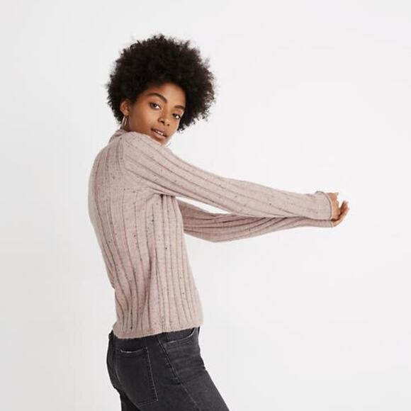 Madewell Donegal Evercrest Coziest Yarn Turtleneck Sweater Size XS - Picture 4 of 8